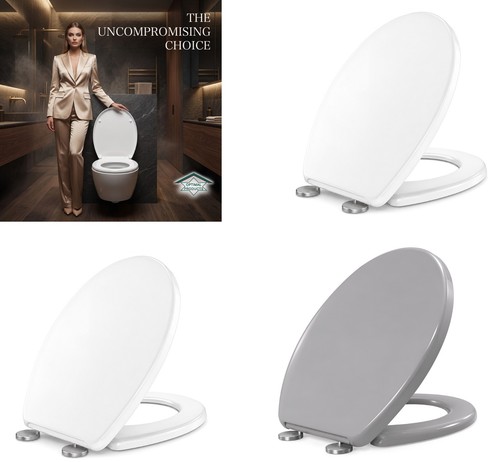 Quick release toilet seat soft - quick,