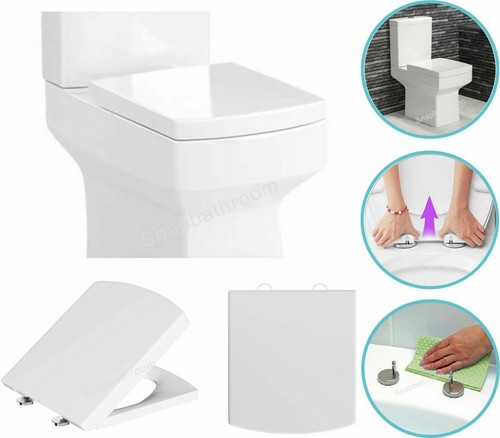 Luxury square toilet - square,