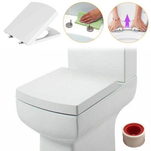 Luxury square toilet seat - toilet,