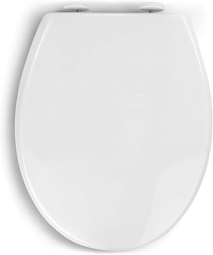 Soft close white - white, d-shape