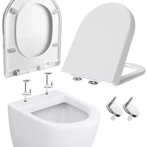 Luxury shape toilet seat - luxury, d-shape