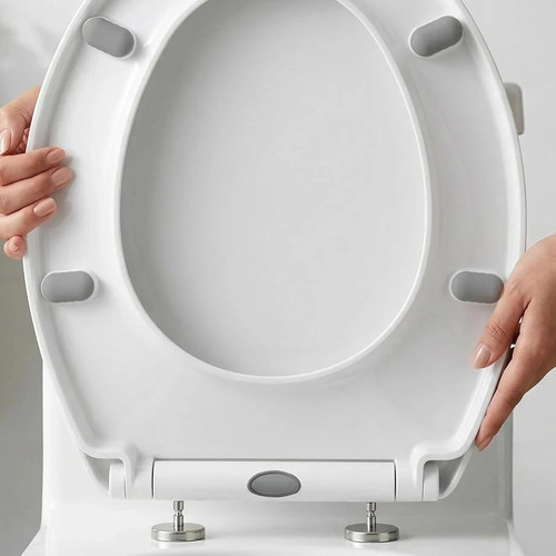 Luxury soft close toilet - soft,