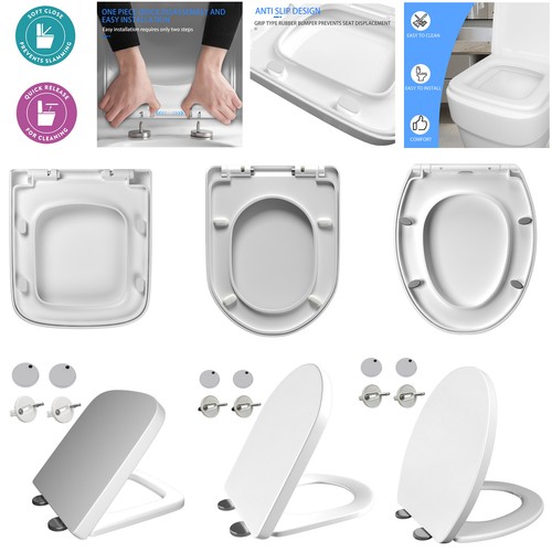 Luxury toilet seat heavy duty - seat,