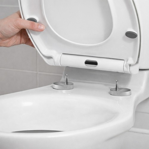 Luxury bathroom toilet seat - bathroom,