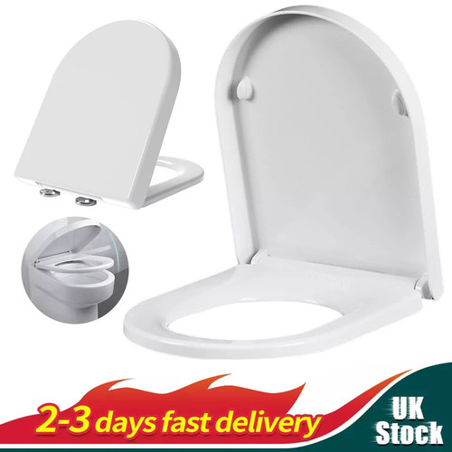 Luxury shape toilet seat - d-shape,