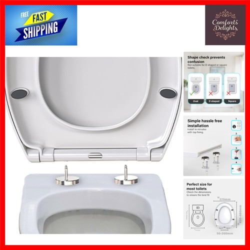 Luxury soft close toilet - soft,