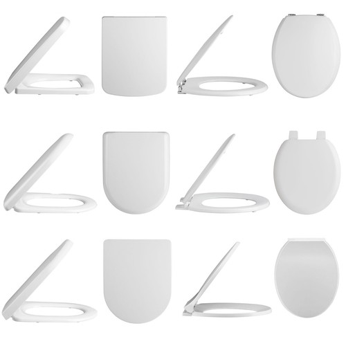 Modern soft closing - closing, toilet