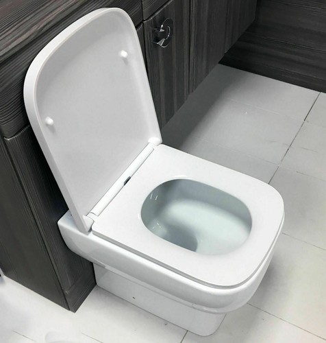 Luxury square toilet - luxury,