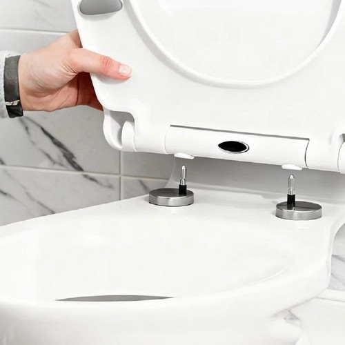 Quick release toilet seat soft - toilet,